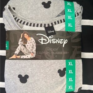 Disney Mickey Gray Pajama Set